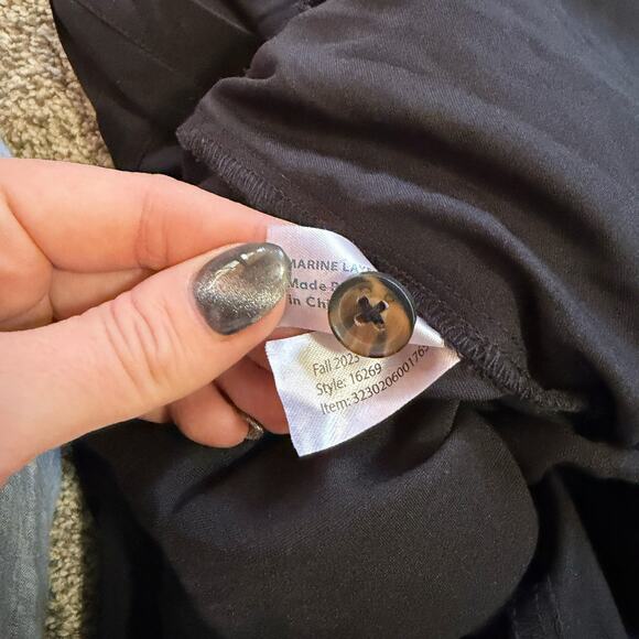 Marine Layer Black Wide leg Jumpsuit Small - Picture 9 of 9